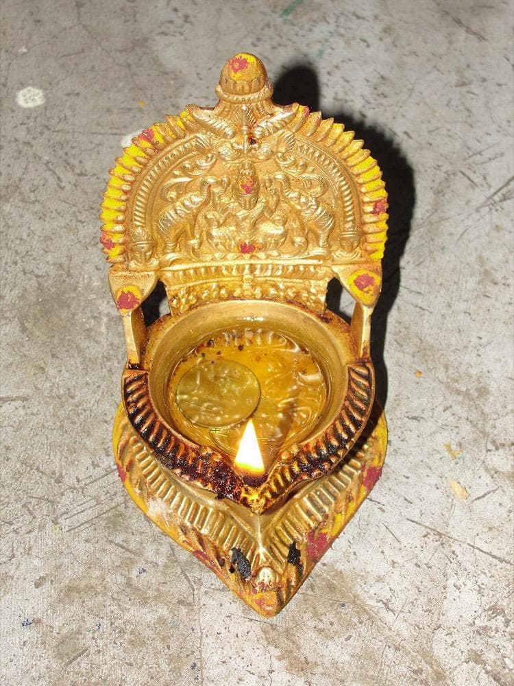 Brass Akhand Diya