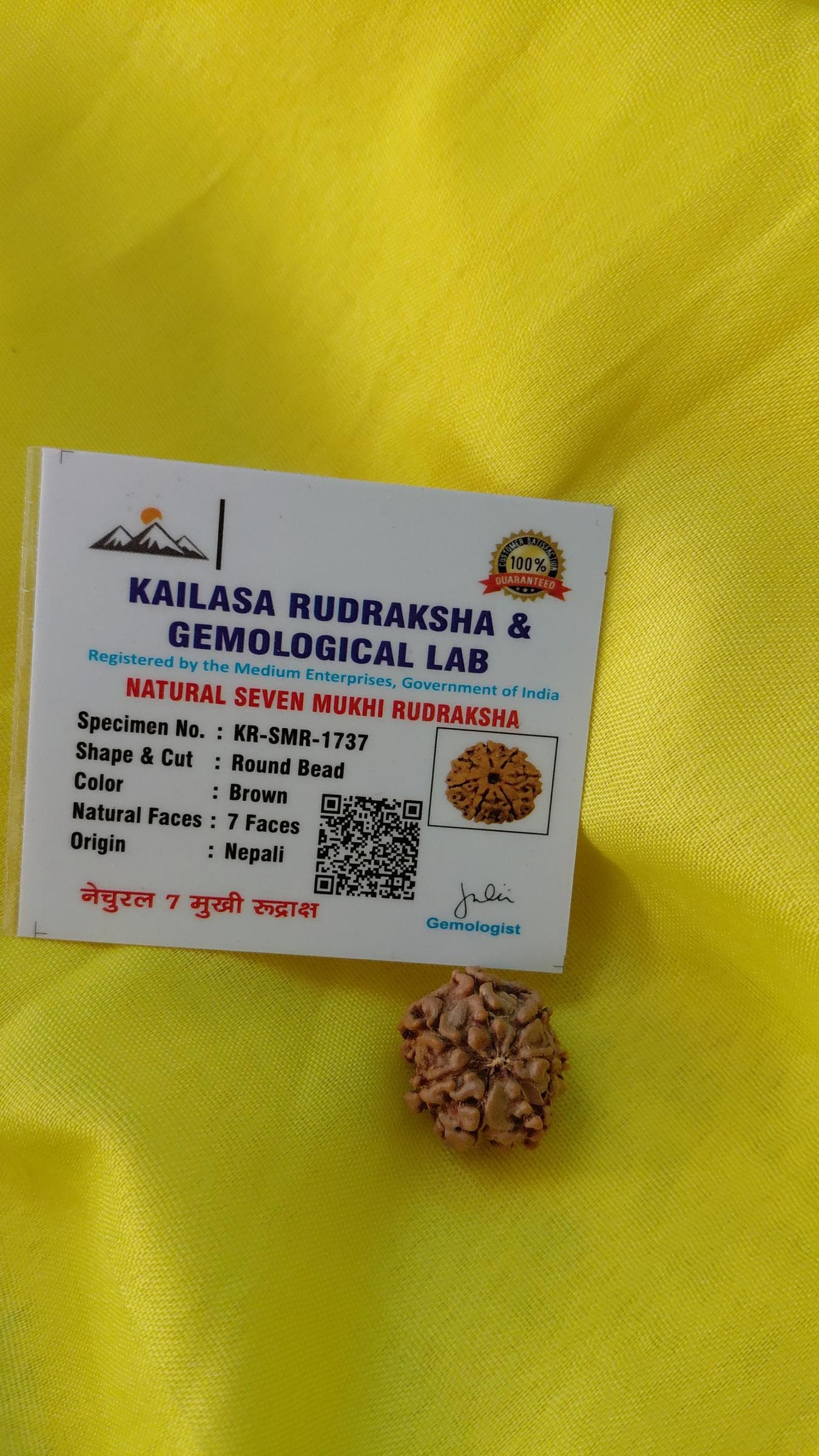 1 face rudraksha nepali
