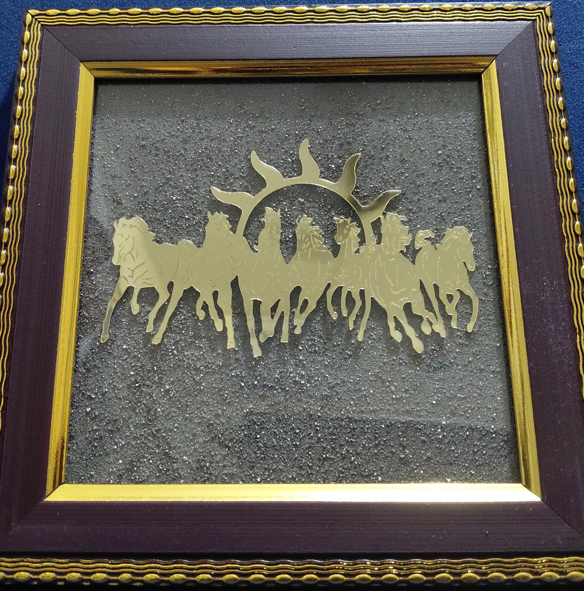 Pyrite 7 Horses Frame